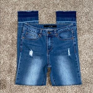 Joe’s Jeans Raw Hem Ankle Jeans